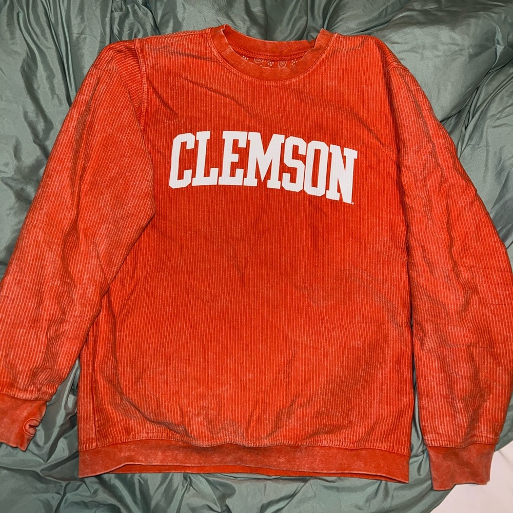 Clemson University Ribbed Sweatshirt